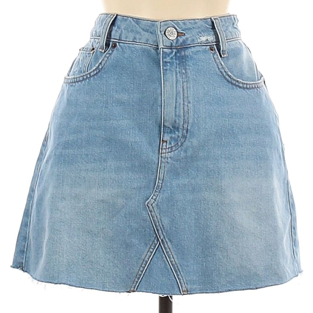Urban Outfitters BDG High Waist Light Blue  Denim Skirt
